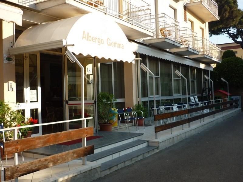 Hotel Gemma Ріміні Екстер'єр фото